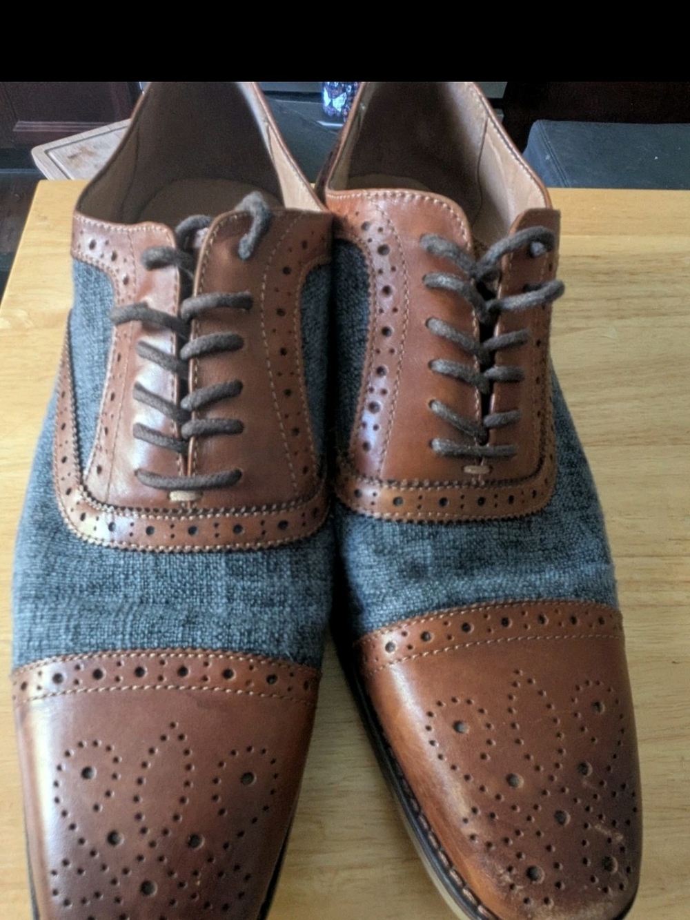 La Milano Gregory Size 12 Men's Shoe Dark Academia Library